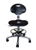 Tabouret de laboratoire rond en cuir PU conducteur 